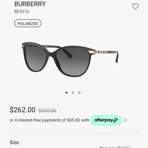EUC Burberry Sunglasses Polarized 🕶